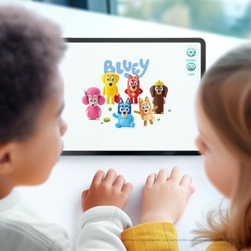 HEY CLAY Bluey & Friends - Air-Drying Clay for Kids - Arts and Crafts Creative Modeling Clay Kit Children Ages 4-8 (Full Set (6 Characters))|B0F1P5SHG3