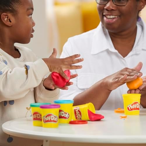 Play-Doh Jewel Colors Bulk 12-Pack of 4-Ounce Cans, Holiday Stocking Stuffers, Prizes & Party Favors, Kids Arts & Crafts, Preschool Toys, Ages 2+ (Amazon Exclusive), 1 Kg|B07BC44JFC