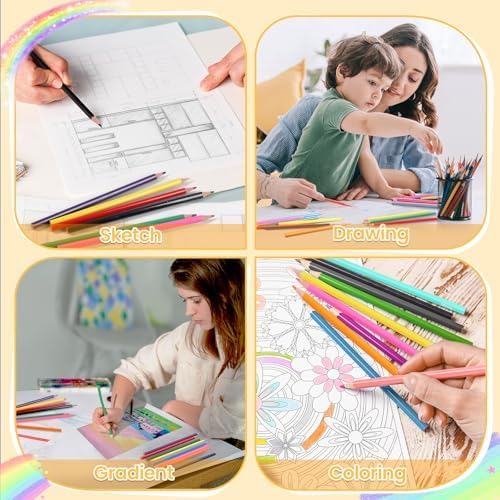 168 Packs Colored Pencils Bulk Classroom, Colored Pencils for Kids 12 Assorted Colors, Coloring Pencil Set Plus 16 Sharpeners, Pre-sharpened Color Pencil, Back to School Supplies Bulk for Teachers|B0DZCVGHDN